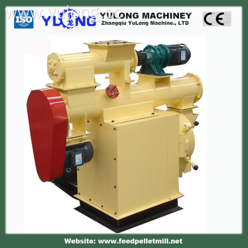 YULONG HKJ250 animal feed ring die pellet making machine for selling